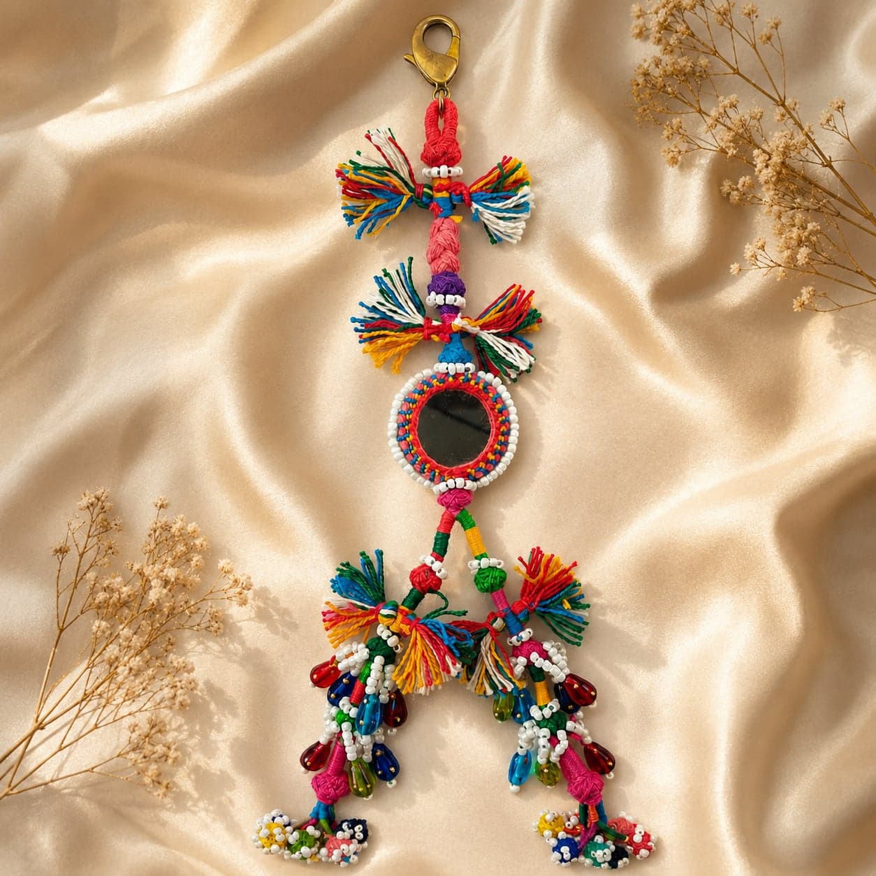 Rangrez Aaina Patwa Bag Charm alternate view