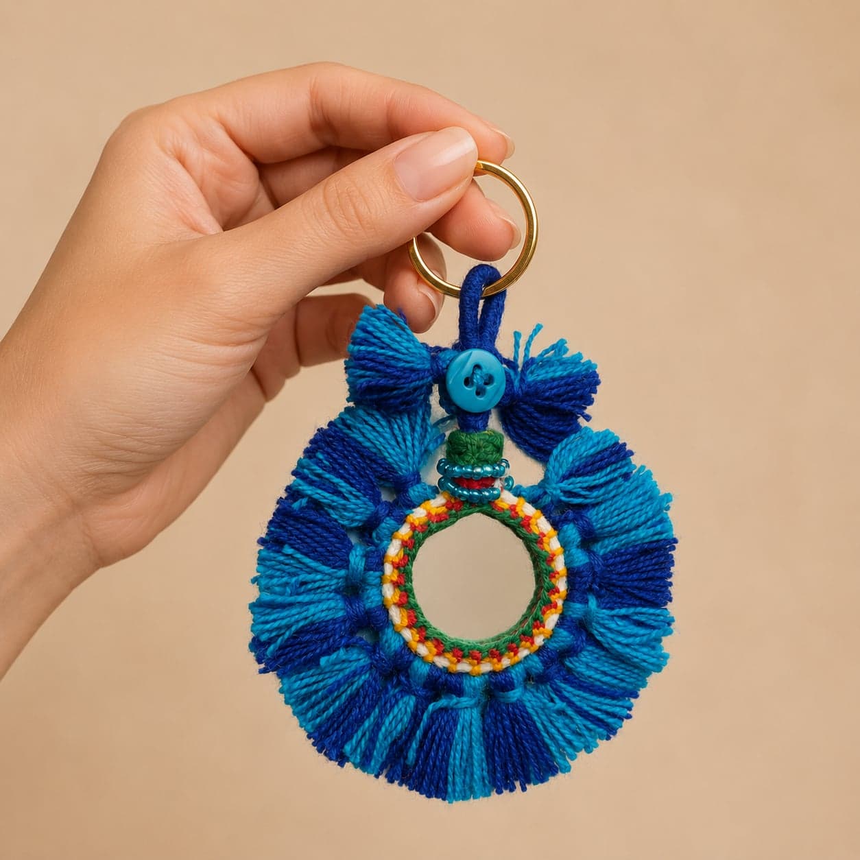 Neel Tarang Aaina Patwa Bag Charm alternate view
